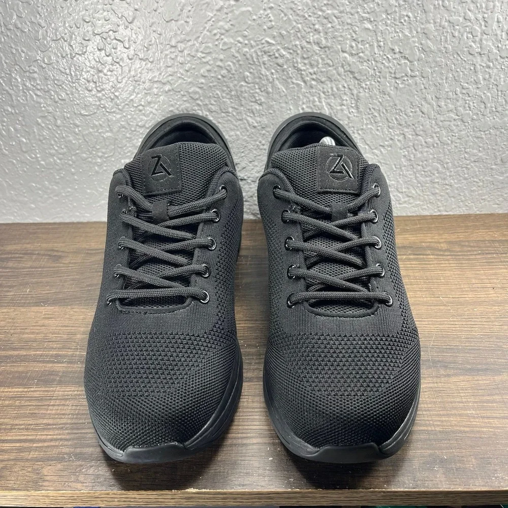Zeba Hands Free Slip On Men's Black Walking Shoes - Men's Size 9.5